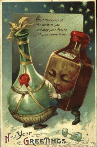 Illustration for article titled The Most Surreal Holiday Cards Ever Printed
